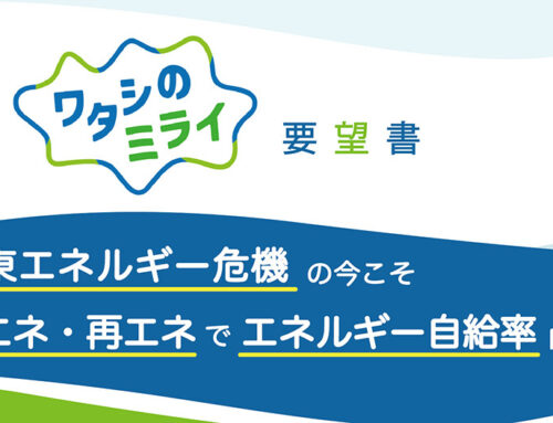 中東エネルギー危機の今こそ省エネ・再エネを
